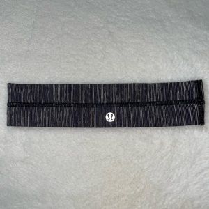 Black/Grey Heather Lululemon Headband